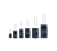 NWPNLXEA 160pcs 1uF-2200uF 23Values Aluminum Electrolytic Capacitor Assortment Kit Capacitance 10UF 47UF 220UF 470UF 1000UF 16V 25V 50V