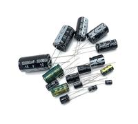 NWPNLXEA 16V 47uf 100uf 220uf 330uf 470uf 680uf 1000uf 1500uf 2200uf 3300uf 4700uf 10000uf Aluminum Electrolytic Capacitors 16VDC 16WV (16v47uf 100pcs)