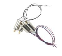 NWPNLXEA 1PC 10mm*21mm 1020 Coreless CW/CCW Electronic Starter DC 3.7V 6V 7.4V High Speed 11T Brass Gear for RC Drone Quadcopter Aircraft Engine (1pcs Red Motor)