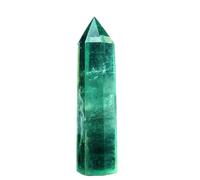 NWPNLXEA 1pc 5-6cm Green Fluorite Point Pillar Crystal Stone Quartz Obelisk Wand