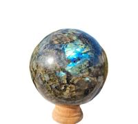NWPNLXEA 1pc 6-7cm labradorite balls Home decor holiday party crystal gifts for parents Christmas