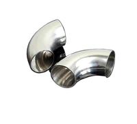 NWPNLXEA 1pc OD38mm 1.5mm Pipe 304 Stainless Steel Weld 90 Degree Elbow Pipe Fitting Homebrew