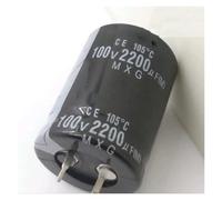 NWPNLXEA 1pcs 2200uF 100V 2200MFD 100WV Aluminum Electrolytic Capacitor 22 * 35mm Radial 2200mf100v 2200uf100v 100v2200mf 100v2200uf