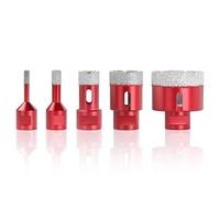 NWPNLXEA 1Pcs 6mm-80mm Vacuum Thread Brazed Hole Opener Drilling Core Bit M14 Angle Grinder Drill Bit for Ceramic Tile Granite Marble(25mm) NWPNLXEA