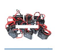 NWPNLXEA 1PCS CBB61 1UF 1.5UF 2UF 2.5UF 3UF 3.5UF 4.5UF 10UF 20UF Start Capacitor Hanging Fan Soot Electronic Starter air Conditioner 450VAC (8uf)