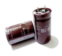 NWPNLXEA 1pcs/lot 450V 180UF 450V180UF Aluminum electrolytic Capacitor Size 25 * 40 180uF 450V 20%