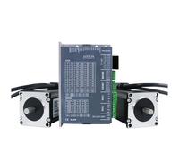 NWPNLXEA 2 Phase Nema24 Stepper Controller Electronic Starter DC24V~50V 4/4.5/5/5.8A 2/2.3/2.8/4.5/4.8/5.5N.m 2-Axis Closed Loop Stepper Electronic Starter Drivers(Nema24 2.3Nm 10mm)