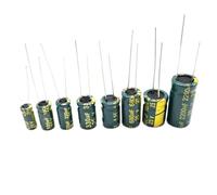 NWPNLXEA 20-500pcs 4v 6.3v 10v 16v 25v 35v 50v 63v 250v 400v 22uf 33uf 47uf 100uf 220uf 330uf 470uf 680uf 1000uf 2200uf 3300uf 4700uf 20% (250V68ufX50Pieces)