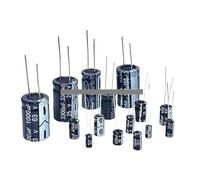 NWPNLXEA 20pcs Aluminum Electrolytic Capacitor 10V 100UF 220UF 330UF 470UF 680UF 1000UF 1500UF 2200UF 330UF 4700UF (10V 3300UF 5PCS)