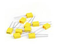 NWPNLXEA 20Pcs Correction Capacitor Polypropylene Capacitor 100V-630V 1nF ~ 470nF 102J 103J 104J 394J 475J 223J (20Pcs 100V226K)