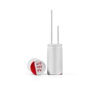 NWPNLXEA 20Pcs Dip Solid Electrolytic Capacitor 10V470UF 6.3x8 DIY Graphics Card Motherboard