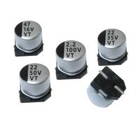 NWPNLXEA 20PCS Volume 6.3 * 5.4MM SMD Aluminum Electrolytic Capacitor 10V220UF