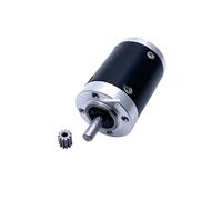 NWPNLXEA 24MM Diameter Planetary Gearbox DIY Brushless Stepper DC Electronic Starter 4MM/6MM Shaft M24GXR(6MM Shaft-2.3mm Gear,1 Ratio 720)