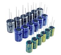 NWPNLXEA 250V Aluminum Capacitor 1uF 2.2uF 3.3uF 4.7uF 6.8uF 10uF 22uF 33uF 47uF 68uF 100uF 220uf (250V 4.7UF 500PCS)
