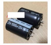 NWPNLXEA 25v 15000uf 25x40mm 35v 25x50mm Audio Electrolytic Capacitor Radial +/- 20% (25v 15000uf 10pcs)