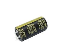 NWPNLXEA 25x50mm 2pcs 63v 6800uf 250v 680uf 450v 330uf Black Audio Electrolytic Capacitor (63v6800uf 2pcs)