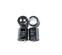 NWPNLXEA 2PCS/10PCS 82uf 450v 22x25mm 450V82uF Snap-in PSU Capacitor (10PCS)