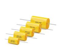 NWPNLXEA 2Pcs 250V MKP Capacitor HiFi Fever Audio Metal Film Coupling Frequency Dividing 1UF 1.5UF 1.8UF 2.2UF 2.7UF 3.3UF (250V6.8UF)