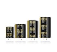 NWPNLXEA 2Pcs Audio Electrolytic Capacitor 400V 100UF 150UF 220UF 330UF 470UF 560UF 680UF 820UF 1000UF for HiFi Amplifier Low (400V680UF 35x50)