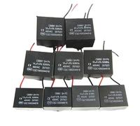 NWPNLXEA 2PCS CBB61 2UF/1UF/1.2UF/1.5UF/2.5UF/3UF/3.5UF/4UF Capacitor 2uf 450V Cbb61 Fan Capacitor CBB 450VAC Capacitance 4.5/5/6/7/8/10 (4UF 2PCS)