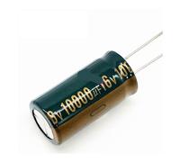 NWPNLXEA 2pcs/lot P81 10000uf16V Low ESR/Impedance High Frequency Aluminum electrolytic Capacitor Size 16 * 30 16V 10000uf 20%