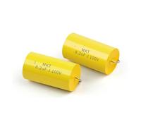 NWPNLXEA 2Pcs MPT 100V Capacitor HiFi Axial Fever Crossover Coupling Frequency-Divided for Audio Capacitor Audiophile Speaker (100V0.68UF)