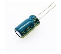 NWPNLXEA 30pcs/lot 25V 100UF 6 * 12 High Frequency Low Impedance Aluminum Electrolytic Capacitor 100uf 25v 20%