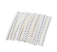 NWPNLXEA 33valuesX 20pcs=660pcs 0603 0805 1206 Resistor Kit Assorted 1R to 1M ohm 1% SMD Sample Kit DIY 3.3R 5.1R 10R 47R 62R 82R 1K 10K (0603 660PCS)