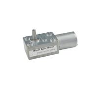 NWPNLXEA 370WG DC Worm Gear Electronic Starter 12V DC 30RPM Speed Reduction Electronic Starter for Range Hood Nesting Machine Smart Equipment