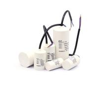 NWPNLXEA 450V 3UF 4UF 5UF 6UF 8UF 10UF 12UF 15UF 18UF 20UF 25UF 30UF 35UF 40UF 45UF 50UF Electronic Starter Run Capacitors CBB60 Spade Tabs 450VAC (80UF)