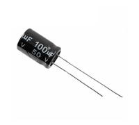 NWPNLXEA 50PCS 50V100UF 8 * 12mm 100UF 50V 8 * 12 Electrolytic Capacitor