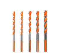 NWPNLXEA 5Pcs Drill Bits Set Multifunctional Concrete Tile Glass Ceramic Brick Wood 6/8/10/12mm Carbide Tipped Bit(6-10mm(5PCS)) NWPNLXEA