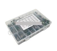 NWPNLXEA 660pcs/lot 24value Capacitor kit 100v 2a221j to 2a474j Polyester Film Capacitor Assorted kit 0.47nf 0.68nf 1nf 2.2nf capacitors