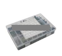 NWPNLXEA 660PCS/lot 24Value Capacitor Kit 100V 2A221J to 2A474J Polyester Film Capacitor Assorted Kit 0.47nF 0.68nF 1nF 2.2nF Capacitors
