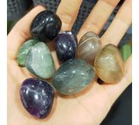 NWPNLXEA Accueil Collections Naturelles Colorées Fluorite Gravier Cristal Spécimen Pierres et Minéraux Pierres précieuses Polies Jardin Aquarium Décoration Cadeaux NaturalCrystal Ménage (Taille : 100g