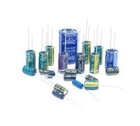NWPNLXEA Aluminum Electrolytic Capacitor 450V 22UF 33UF 47UF 100UF 220UF 330UF 470UF 680UF 1000UF 2200UF 3300UF 4700UF 6800UF 10000UF (450V 100UF 50PCS)