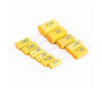 NWPNLXEA Axial Audio Capacitance Polypretene Tweeter Capacitor Series 250V 1.0UF 1.5UF 2.2UF 3.3UF 4.7UF 5.6UF 6.8UF 8.2UF 10UF MKP AEAK (250V 22UF)