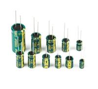 NWPNLXEA Capacitor 6.3V 10V 16V 25V 35V 50V 63V 100V 400V 450V Low Aluminum Electrolytic Capacitor Lead Welding 2000Hours -40+105 (35V3300UF 1Pcs)