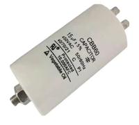 NWPNLXEA CBB60 15uF AC450V 50/60Hz Washing Machine 4 Pins Electronic Starter Start Running Capacitor 4/5/6/8/10/12/14/15/16/18/20/25/30/35/40/45/50UF (45uf450V)