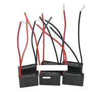 NWPNLXEA CBB61 1UF 1.2UF 1.5UF 2UF 2.5UF 3UF 3.5UF 4UF 4.5UF Starting Capacitance AC Fan Capacitor 450V CBB Electronic Starter Run Capacitor (CBB61-8UF-1PCS)