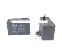 NWPNLXEA CBB61 250V 30UF Single Blade Fan Electronic Starter Starting Capacitor (Black binaural Ear)