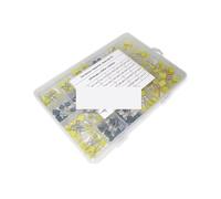 NWPNLXEA Correction Capacitor Assorted Kit 240PCS/Set 24Values*10Pcs 63V-100V 102J-105J Polypropylene Film Capacitors
