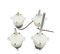 NWPNLXEA DC 3-9V 2.5-11RPM Slow Speed 300 Series Geared Electronic Starter High Torque CW CCW Small Mute Reduction Gearbox Reverse (Item 3)