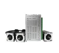 NWPNLXEA DC24V～50V 3A 1.6/2.1/2.5/3.1/3.5/3.8N.m 3-Axis Electronic Starter Driver Stepper 2Phase Nema24 3-Axis DC Open Loop Stepper Electronic Starter Drivers Kit(Nema24 2.1Nm 8mm)