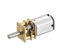 NWPNLXEA GA12-N20 DC 3V 6V 12V Metal Gear Electronic Starter with Gearwheel DC Motors Speed Reduction Gear Electronic Starter 20-3500RPM for Model Cars (DC 3V 30RPM)