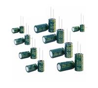 NWPNLXEA High Frequency Electrolytic Capacitor 6.3V 10V 16V 25V 35V 50V 400V 450V 22UF 100UF 220UF 330UF 470UF 680UF 1000UF 1500UF 2200UF (35V330UF 10PCS)