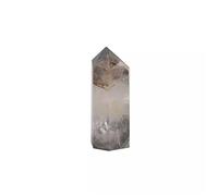 NWPNLXEA Home Collections Obélisque en cristal de quartz fantôme vert naturel brut 40 mm à 50 mm 1 pièce pierres naturelles pour la maison