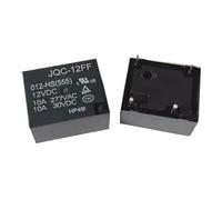 NWPNLXEA JQC-12FF 012-HS JQC12FF 012HS - 12V 12DCV DCV12 10A 4PIN Relay(5PCS)