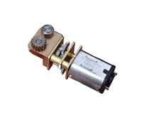 NWPNLXEA N20 Gear Electronic Starter 3D Printing Pinter Pen Reduction Electronic Starter Turbo Worm Full Metal Gearbox Right Angle DC 3V 3.7V 5V Slow Speed