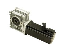 NWPNLXEA Nema23 Worm Geared 3.5N.m(500oz-in) Closed Loop Stepper Electronic Starter 4A and Driver HSE57 Step Electronic Starter with Encoder(Ratio 10 to 1,Without Output Shaft)